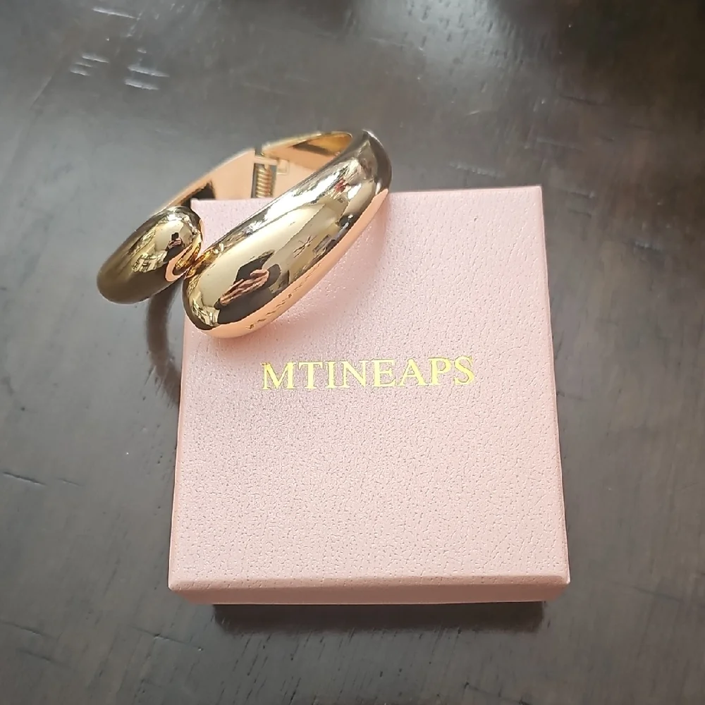 Hinged Cuff Bracelet